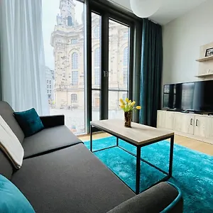  Apartment Panoramastudio Mit Blick Zur Frauenkirche